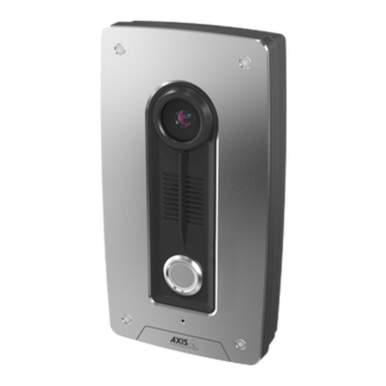 Axis A8004-VE Door Station Installation Manual