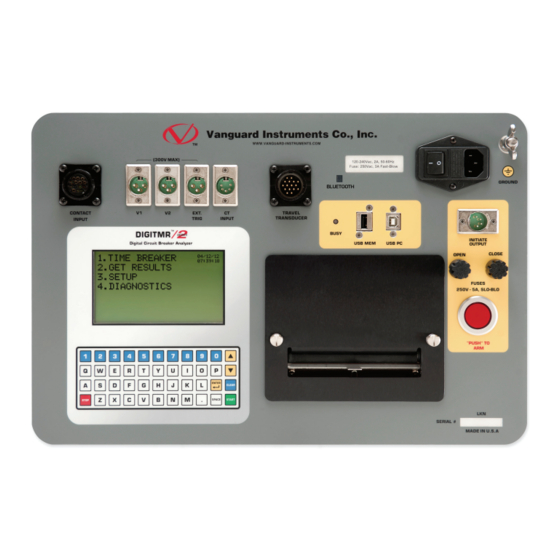 Vanguard Instruments DigiTMR S2 User Manual
