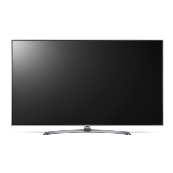 LG SJ81 Series LED TV Manuals