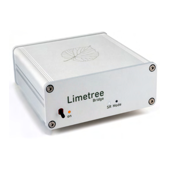 Lindemann LIMETREE BRIDGE II Manual