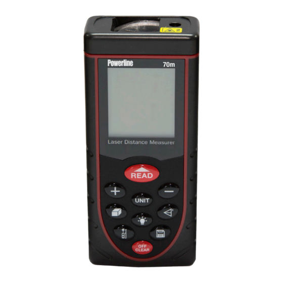 Powerline PLM70 Laser Distance Measurer Manuals