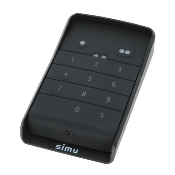 Simu DIGICODE HZ 2C Manuals