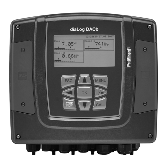 ProMinent DULCOMETER diaLog DACb Assembly And Operating Instructions Manual