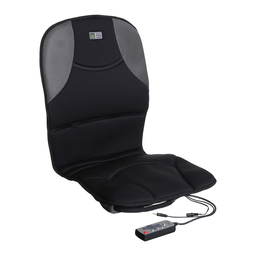 Homedics MP3 Cush BKMP3-100 Manual