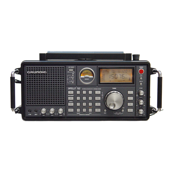 GRUNDIG SATELLIT 750 OWNER