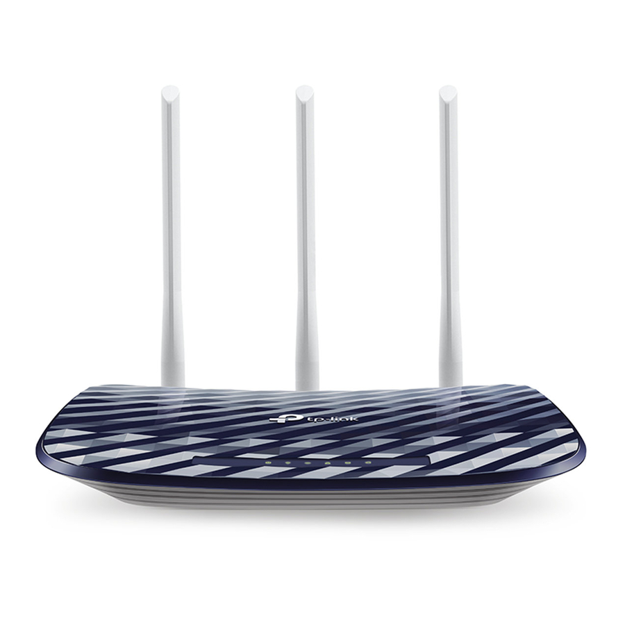 TP-Link AC750W Quick Installation Manual