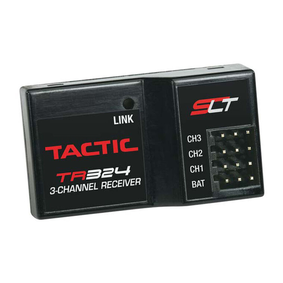 Tactic TR324 Owner's Manual