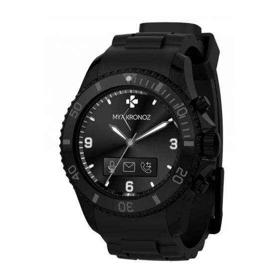 MyKronoz ZeClock Manual