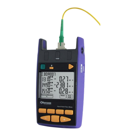 Kingfisher KI2600 Series Training Manual