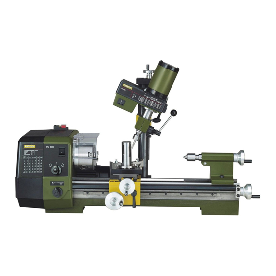 Proxxon PF 230 Operating Instructions Manual