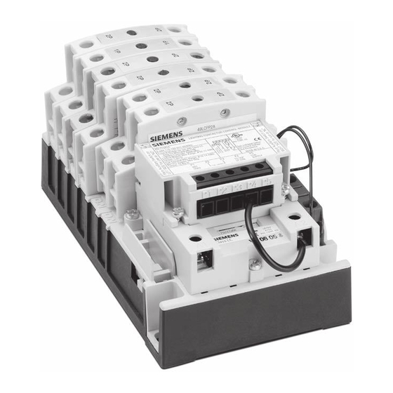 Siemens LCE00C Series Instruction Sheet