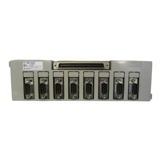 Interface TRM-4008 User Manual