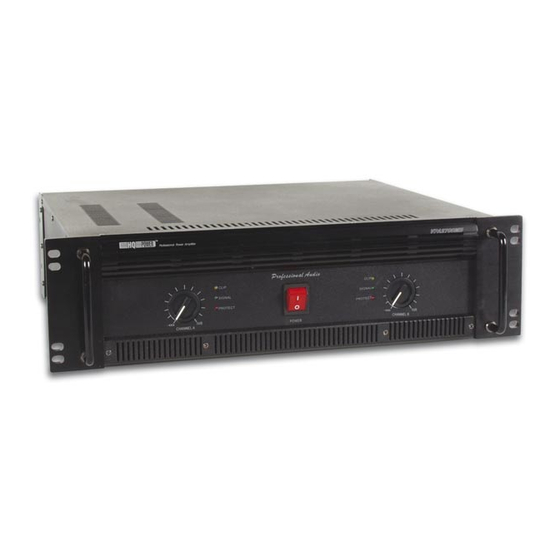 HQ Power VPA2450MB Manual