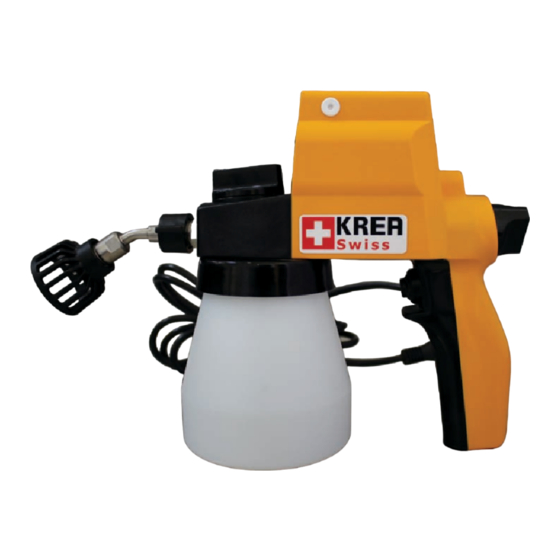 KREA Swiss oilSPRAY Operating Instructions Manual