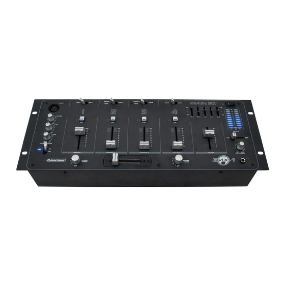Omnitronic EMX-1 User Manual