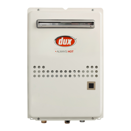Dux 26ENG5L Installation Manual
