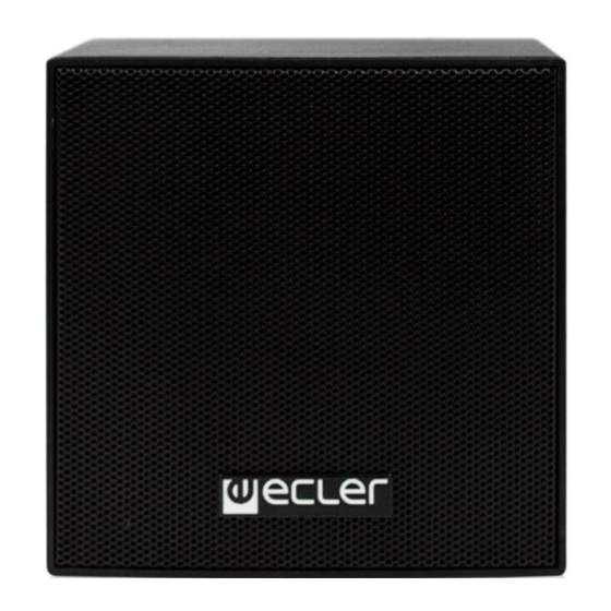 Ecler eAMBIT103 User Manual