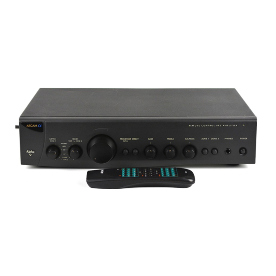 Arcam ALPHA 9 Handbook