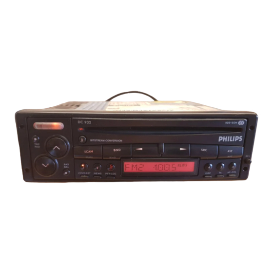 Philips DC942 Operating Instructions Manual