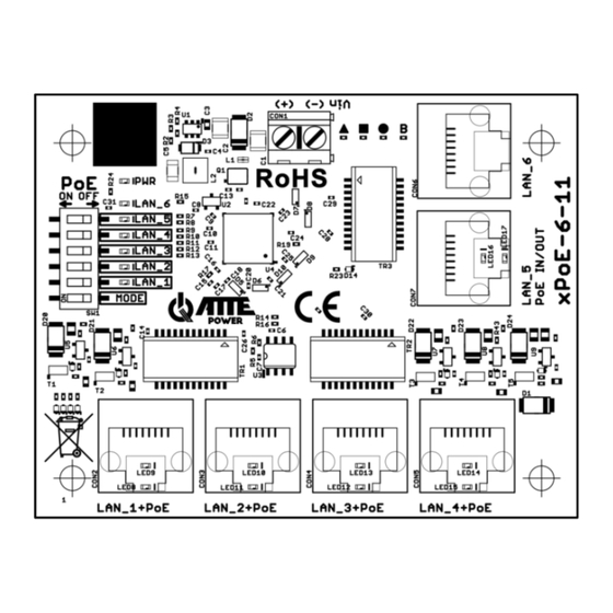 ATTE xPoE-6-11-OF Instruction Manual