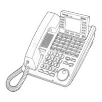 Panasonic KX-T7453-B - Telephone With Backlit LCD User Manual