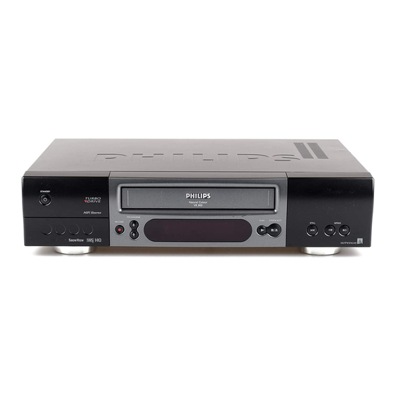 Philips VR800 Specifications