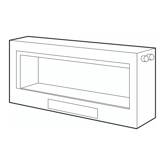 Real Flame ELEMENT 1800 DOUBLE SIDED Installation & Operating Manual