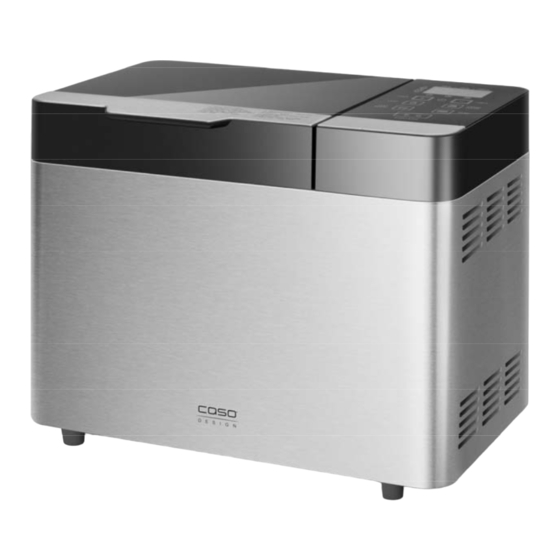 CASO DESIGN BM 1000 Original Operating Manual