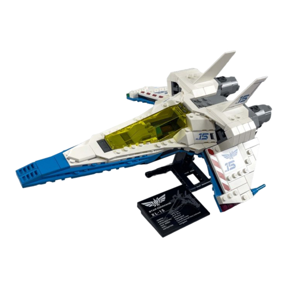 LIGHT MY BRICKS LEGO LIGHTYEAR XL-15 SPACESHIP Installation Manual