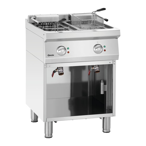 Bartscher 700 Directions For Installation, Use And Maintenance