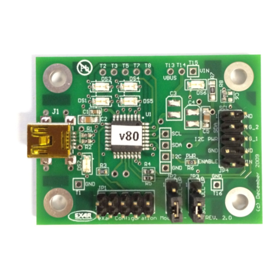 MaxLinear XR77XXEVB-XCM-V80 Manual