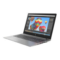 HP ZBook 15u G5 Maintenance And Service Manual