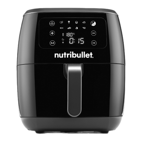 NUTRIBULLET XXL DIGITAL AIR FRYER User Manual