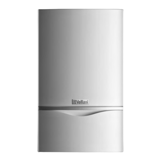 Vaillant ecoTEC exclusive SERIES Installation And Maintenance Instructions Manual