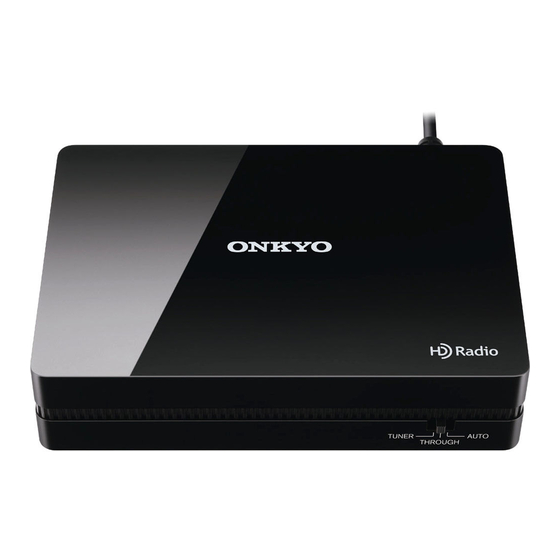Onkyo UP-HT1 Instruction Manual