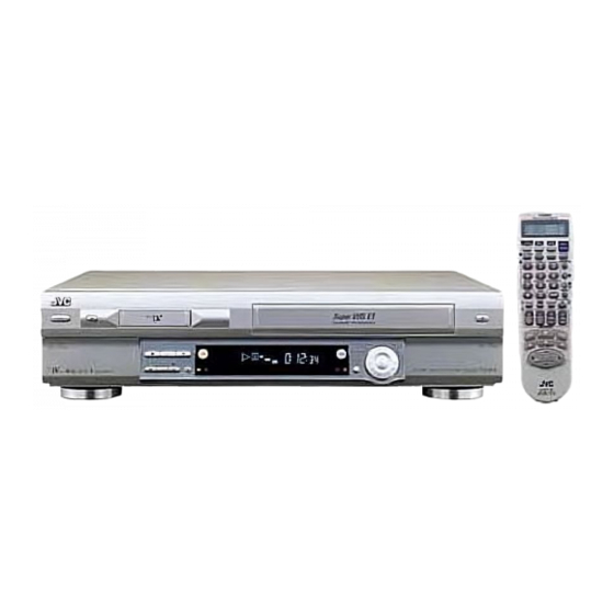 JVC HR-DVS3EK Instructions Manual
