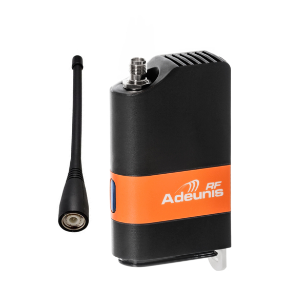Adeunis RF ARF169 User Manual