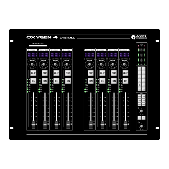 Axel Oxygen 4 Manual
