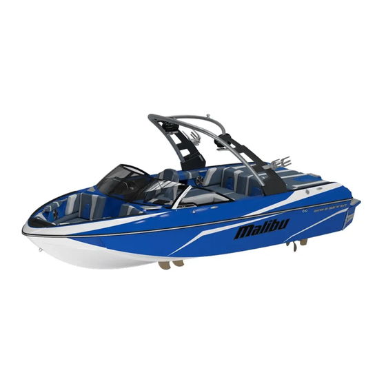 Malibu Boats Wakesetter 25LSV 2018 Owner's Manual