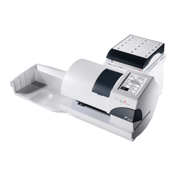 Frama MATRIX F22 Operating Manual