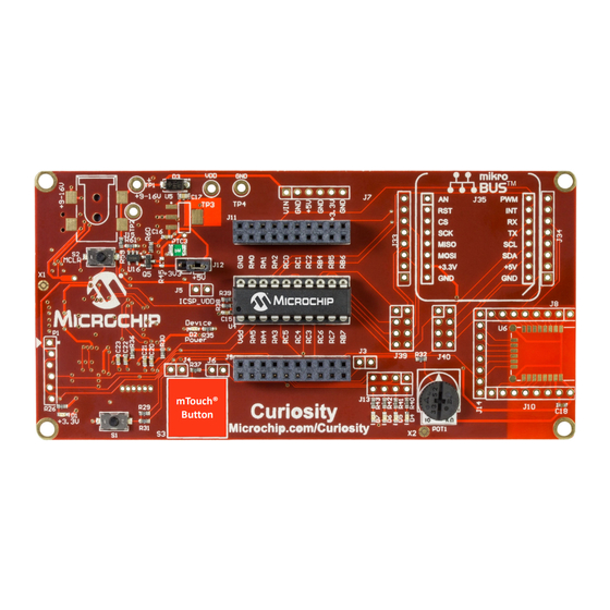 Microchip Technology Curiosity Low Pin Count User Manual
