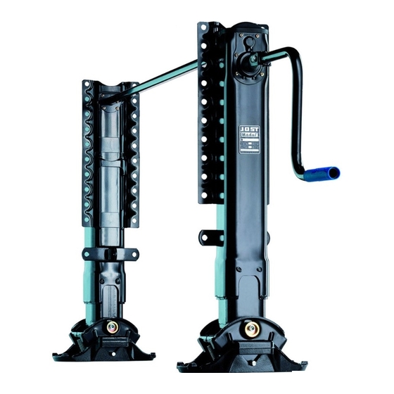 jost OPTIMA OPT800S-1 Installation And Operating Instructions Manual
