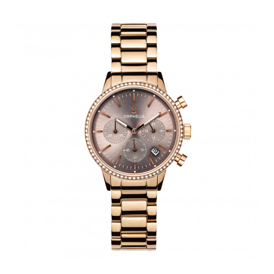 ORPHELIA Sunray Rose Gold Manual