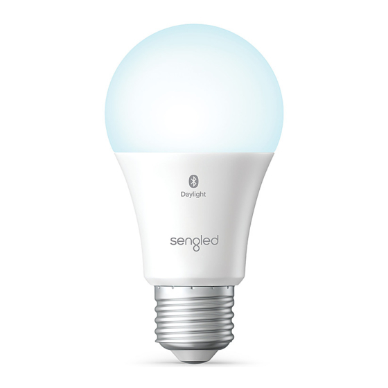 Sengled Soft White A19 Bulbs User Manual