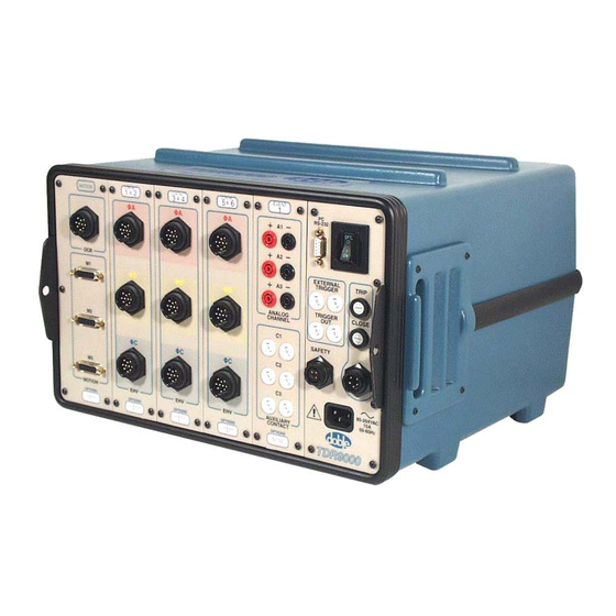 doble TDR9000 User Manual