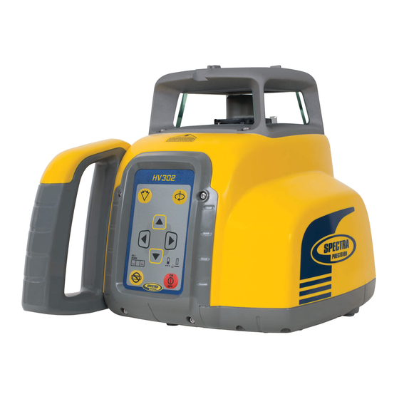 Spectra Precision HV302 User Manual