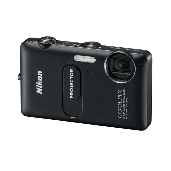 Nikon CoolPix S1200pj Reference Manual
