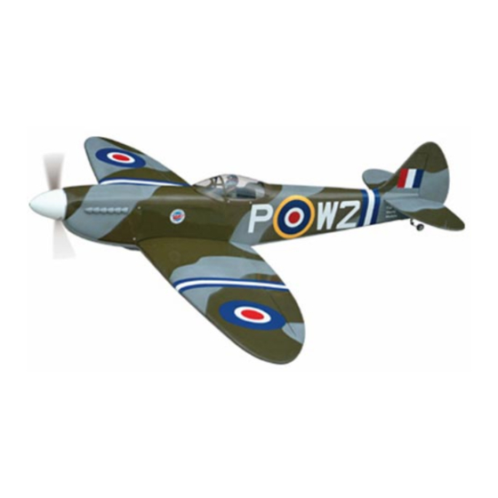 The World Models Manufacturing SPITFIRE - 60 Instruction Manual