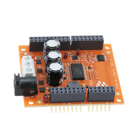 Freescale Semiconductor FRDM-MC-LVBLDC User Manual