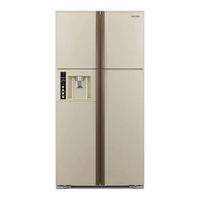 Hitachi R-W600PWX User Manual